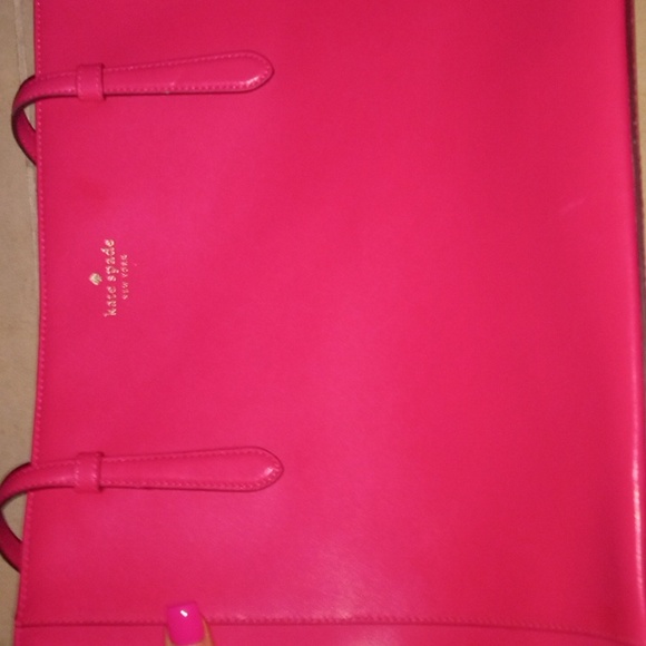 Hot pink Kate Spade tote - Picture 5 of 7